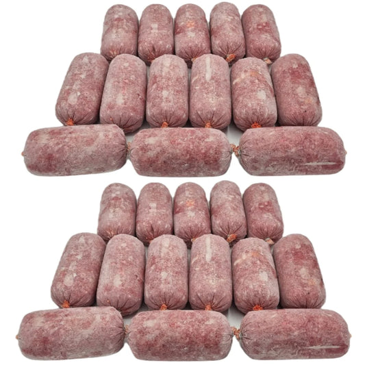 Raw Dog Food Turkey Mince 28 x 500g Rolls (14kg)