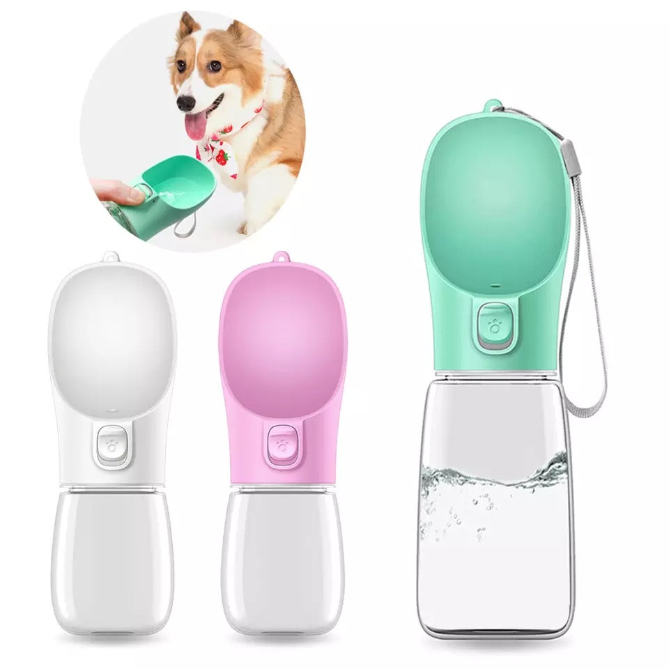 PORTABLE PET WATER BOTTLE 350ML