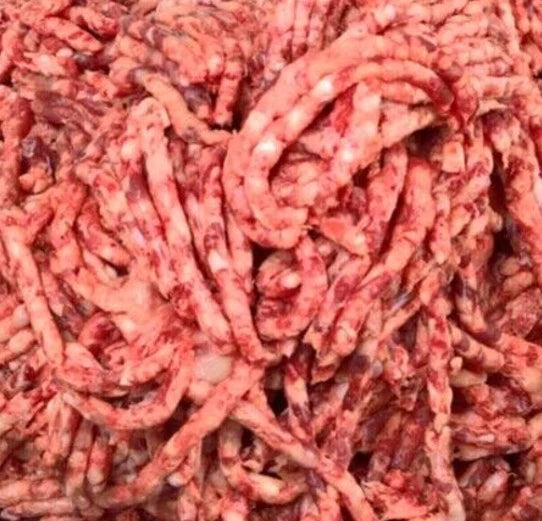 BARF Raw Dog Food Beef and Tripe Mince Frozen 40 x 500g Rolls (20kg)